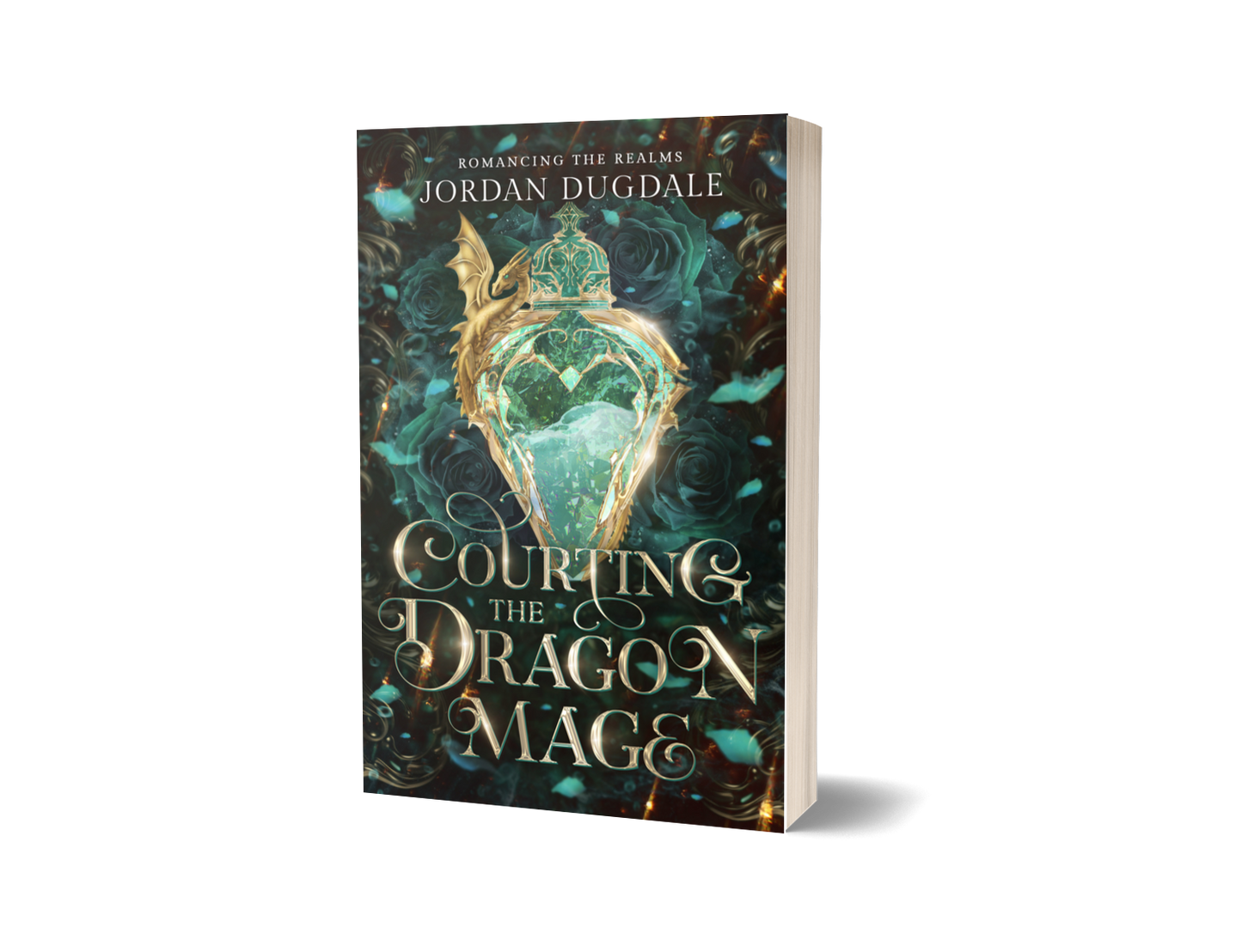 Courting the Dragon Mage Signed